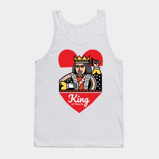 Classic King of Hearts Tank Top